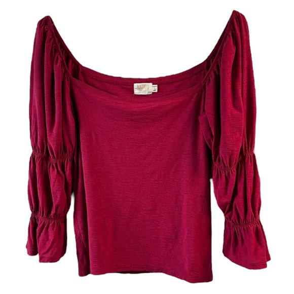 Nation LTD Scarlet Puff Sleeve Blouse - Picture 5 of 9